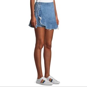 DL1961 Hadley Denim Skort in Big Sur Size Size Medium